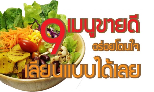 9 ไอเดีย เมนูขายดี อร่อยโดนใจ เลียนแบบได้เลย