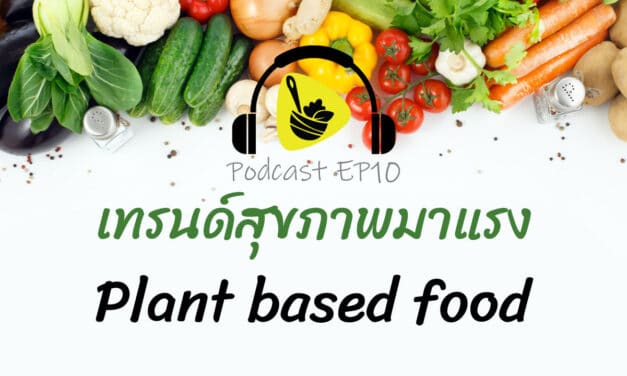 เทรนด์สุขภาพมาแรง Plant based food | saladcreator Podcast | EP10
